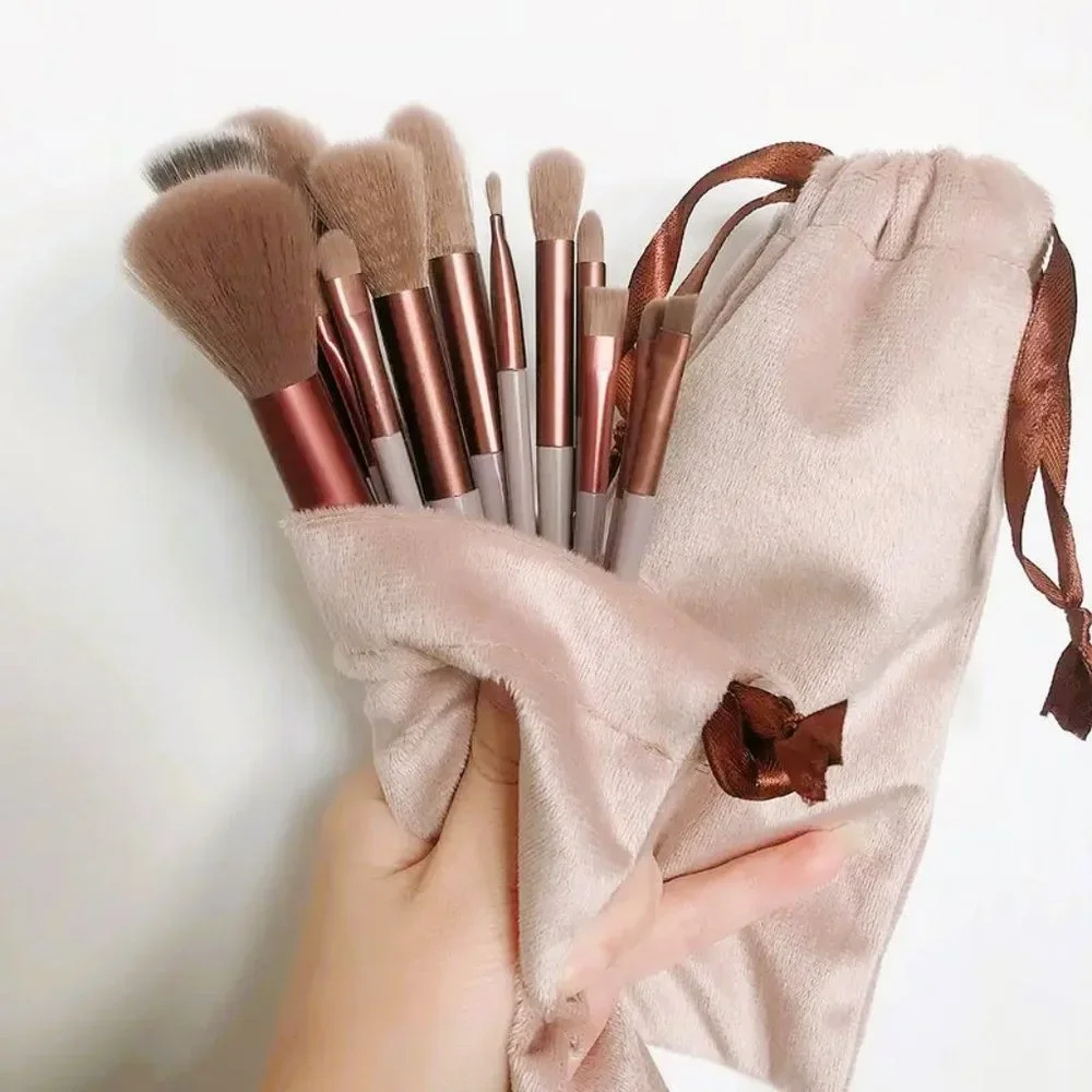 13 PCS Makeup Brushes Set Eye Shadow Foundation Concealer Women soft Makeup tool